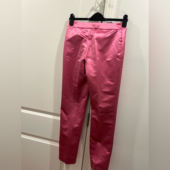Moschino pink silk pants - Picture 1 of 4